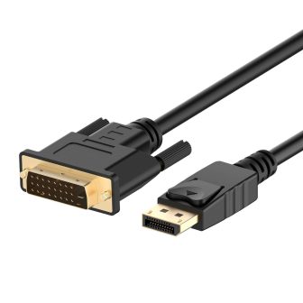 Ewent EC1442 adaptador de cabo de vídeo 3 m DisplayPort DVI-D Preto