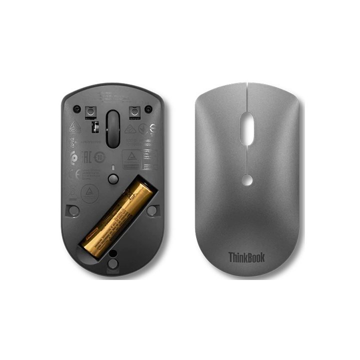 Lenovo ThinkBook Ambidextrous Bluetooth Optical Mouse 2400 DPI
