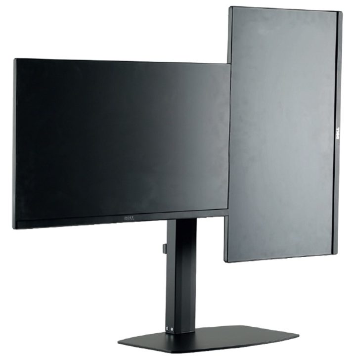 Ewent EW1538 soporte para monitor 27" Escritorio Negro