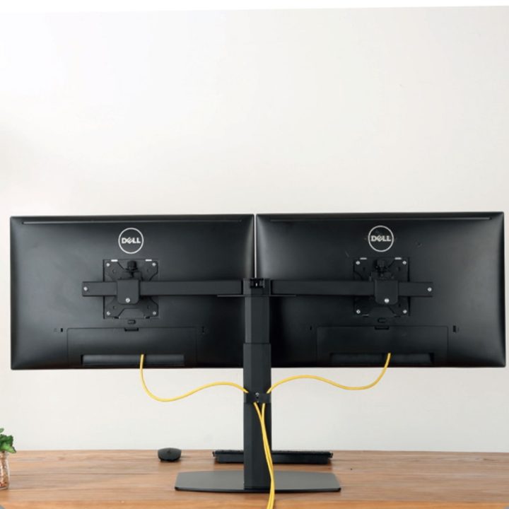 Ewent EW1538 suporte para monitor 27" de secretária Preto