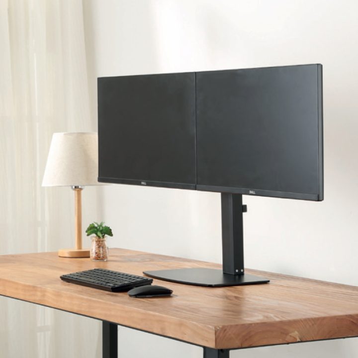 Ewent EW1538 suporte para monitor 27" de secretária Preto