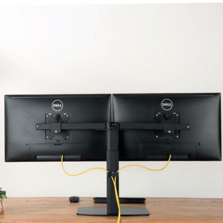 Ewent EW1538 suporte para monitor 27" de secretária Preto