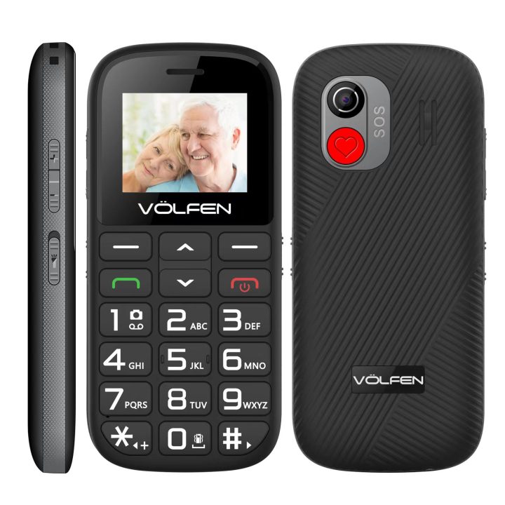 Telemóvel Volfen Astro SR - ecrã de 1,8 polegadas - botão SOS