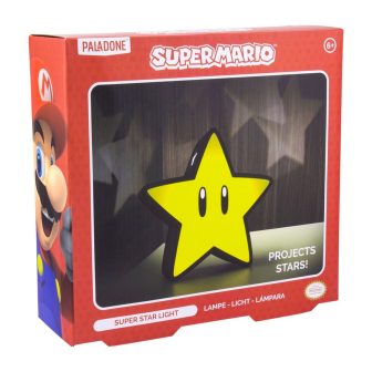 Paladone Super Mario Super Star Lamp 25 cm (PP5100NN)