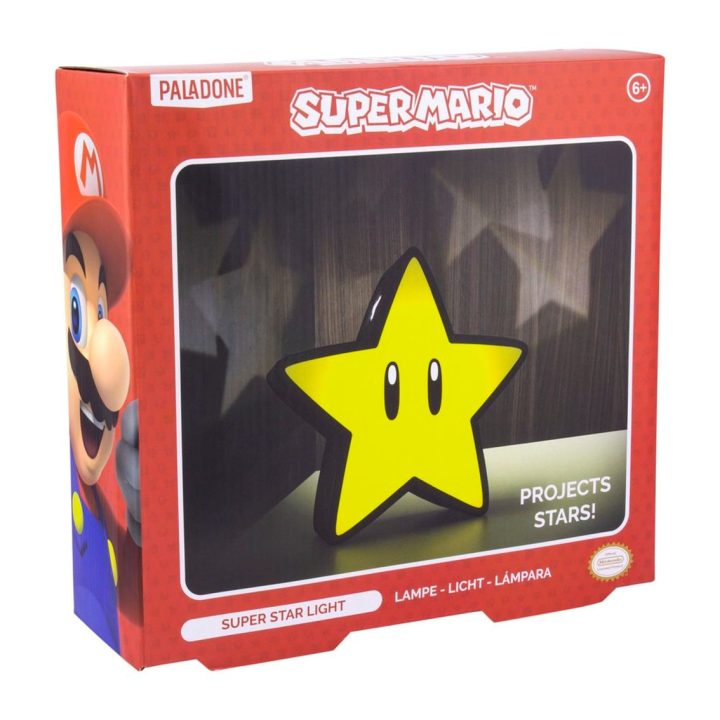 Lâmpada Paladone Super Mario Super Estrela 25 cm (PP5100NN)