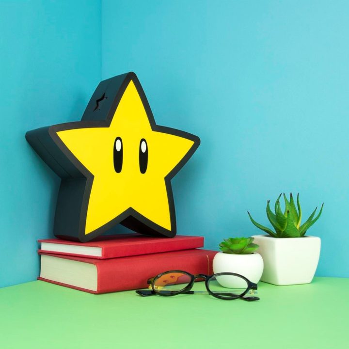 Lâmpada Paladone Super Mario Super Estrela 25 cm (PP5100NN)