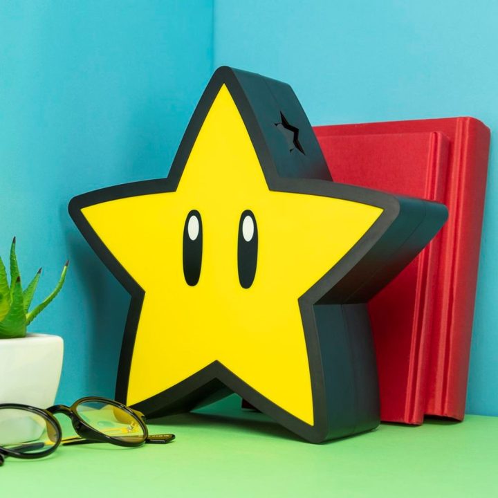 Lâmpada Paladone Super Mario Super Estrela 25 cm (PP5100NN)