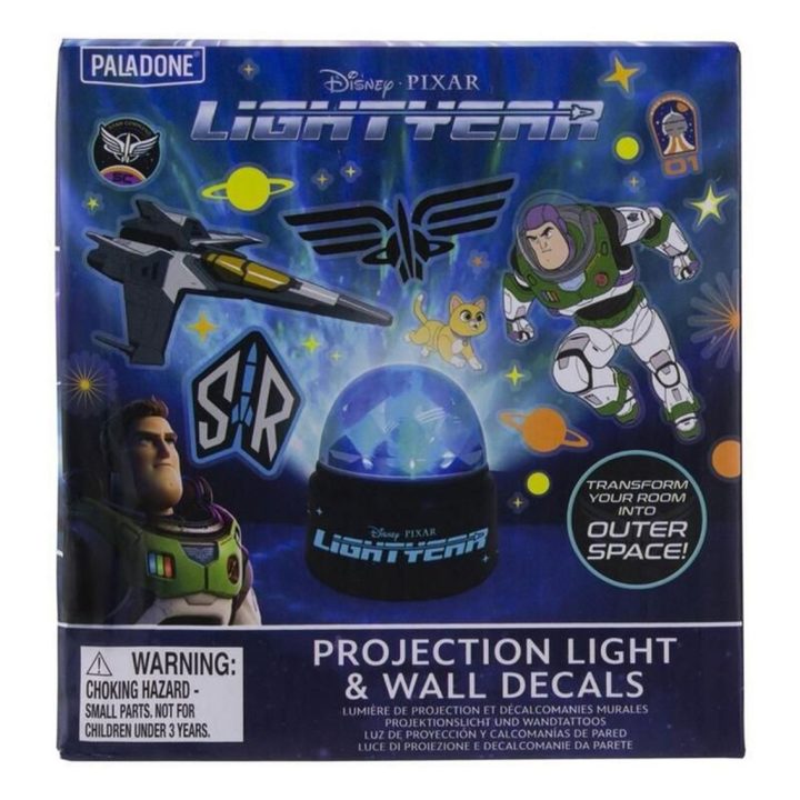 Lâmpada de projeção com autocolantes Paladone Disney Buzz Lightyear