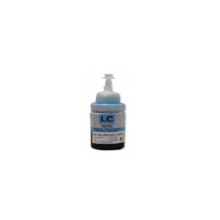 Garrafa de tinta compatível Dayma Epson T6735 ciano claro 100 ml…