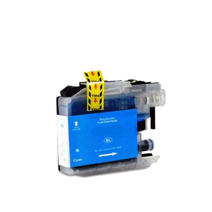 Cartucho de tinta compatível Dayma Brother LC225 XL ciano (M-LC225C)