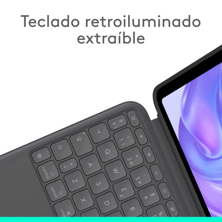 Logitech Combo Touch, Capa com Teclado, iPad Pro 11 Polegadas…
