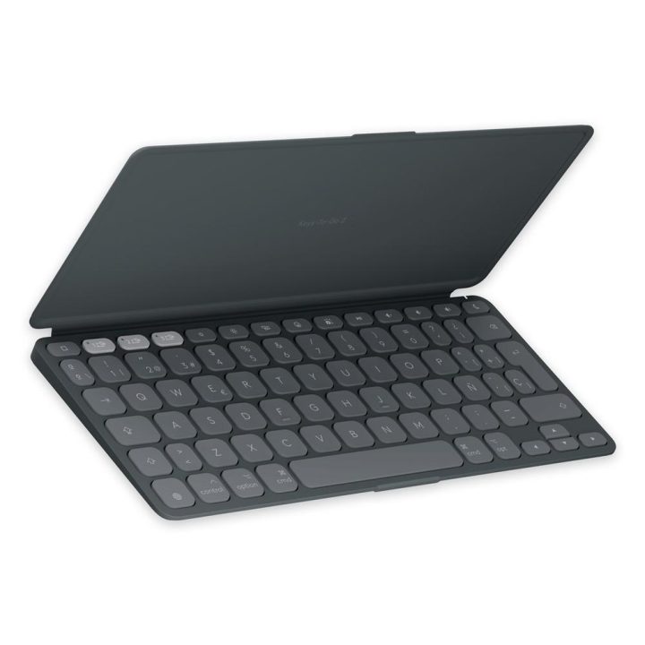 Logitech Keys-To-Go 2, teclado sem fios portátil para iPad com capa…
