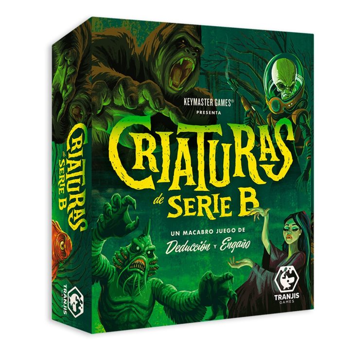 Tranjis Games SL B-Movie Creatures Board Game (TRG-011CRI)