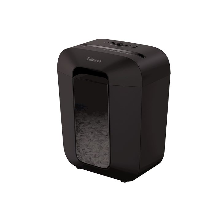 Fellowes Powershred LX45 Cross-Cut Paper Shredder Black