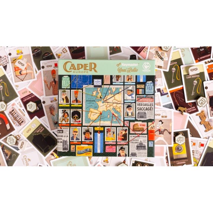 Tranjis Games SL Caper Europe Board Game