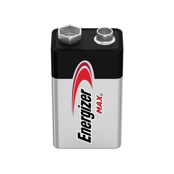 Energizer Max – Single-Use Alkaline 9V Battery (E301531800)
