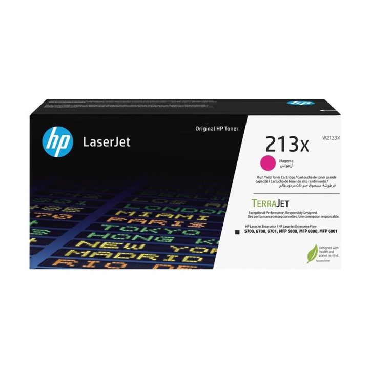 HP Original LaserJet 213X High Yield Magenta Toner Cartridge