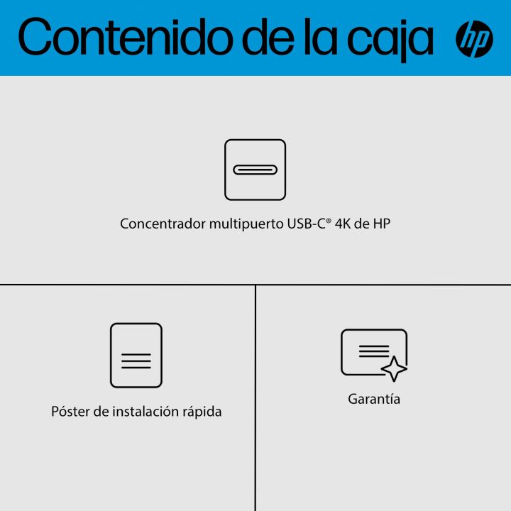 HP 4K USB-C Multiport Hub