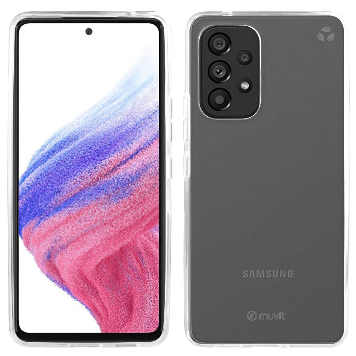 Muvit Recycletek Case for Samsung Galaxy A53 5G Transparent…