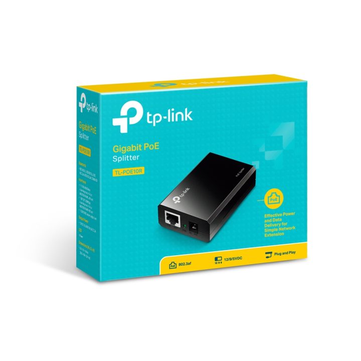 TP-Link TL-POE10R divisor de rede Energia sobre Ethernet (PoE) Preto