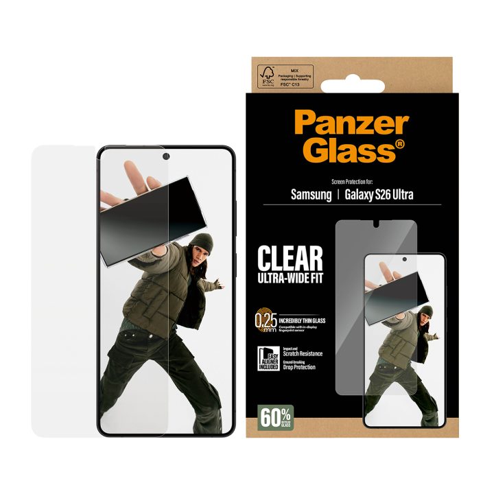 PanzerGlass ® Screen Protector Samsung Galaxy S26 Ultra | Ultra-Wide…