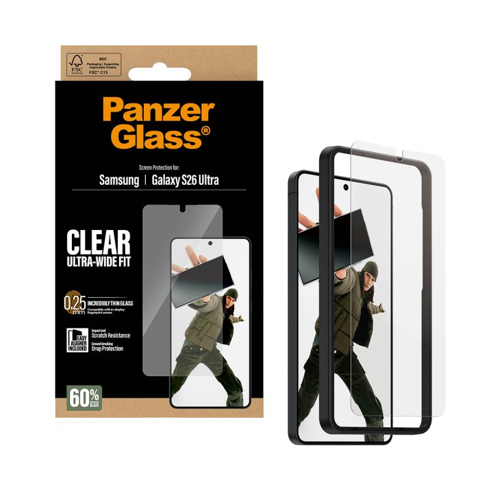 PanzerGlass ® Protetor de Ecrã Samsung Galaxy S26 Ultra | Ultra-Wide…