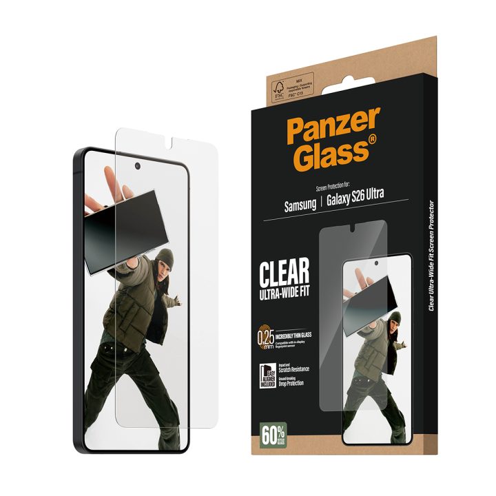 PanzerGlass ® Screen Protector Samsung Galaxy S26 Ultra | Ultra-Wide…