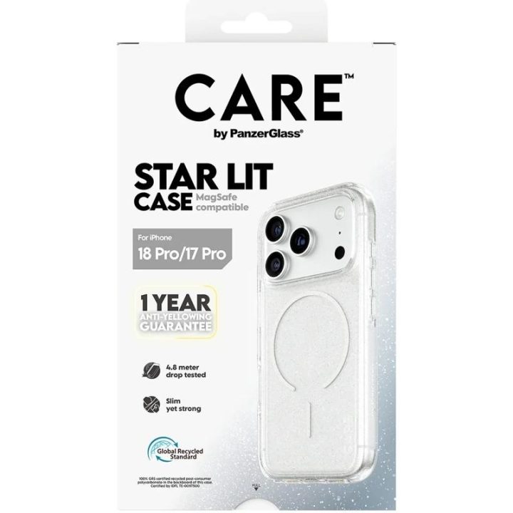 PanzerGlass CARE™ by ® Star Lit Case w. MagSafe iPhone 18 Pro | 17…