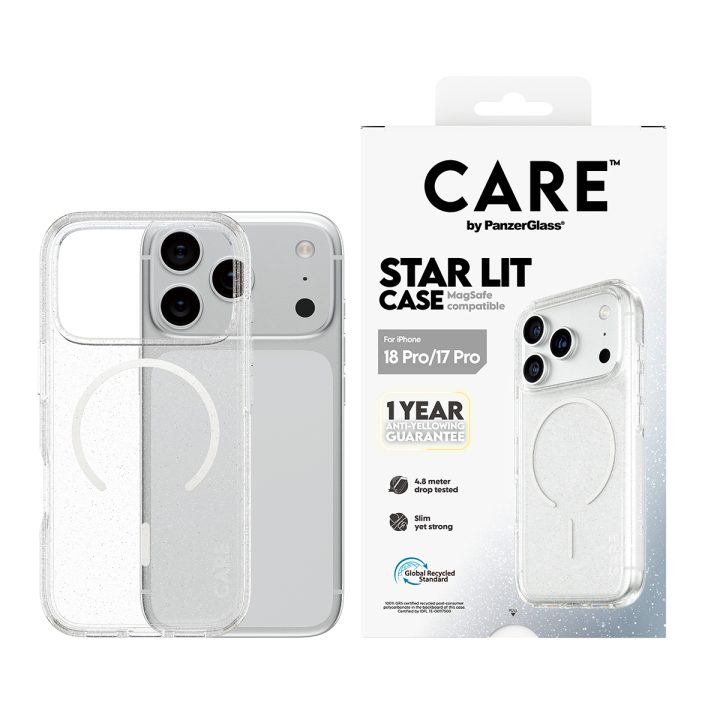 PanzerGlass CARE™ by ® Star Lit Case w. MagSafe iPhone 18 Pro | 17…
