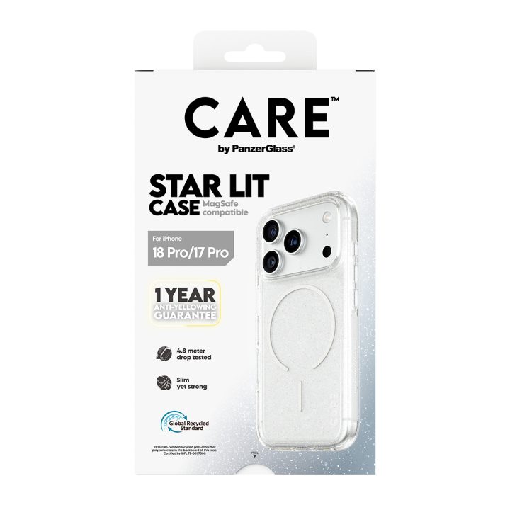 PanzerGlass CARE™ by ® Star Lit Case w. MagSafe iPhone 18 Pro | 17…