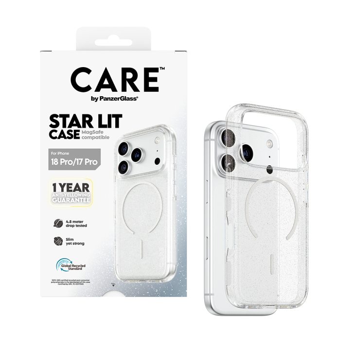 PanzerGlass CARE™ by ® Star Lit Case w. MagSafe iPhone 18 Pro | 17…
