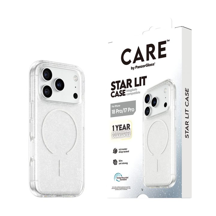 PanzerGlass CARE™ by ® Star Lit Case w. MagSafe iPhone 18 Pro | 17…