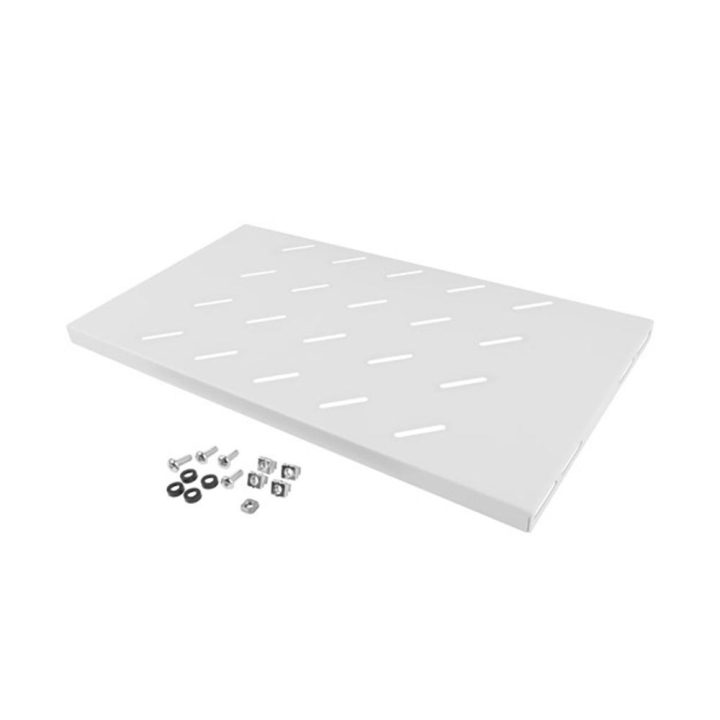 Lanberg Fixed Tray 1U 486x270 mm up to 120kg 19-inch rack gray…
