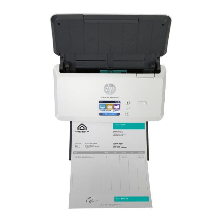 HP Scanjet Pro N4000 snw1 Scanner de Alimentação de Folhas 600 x 600…