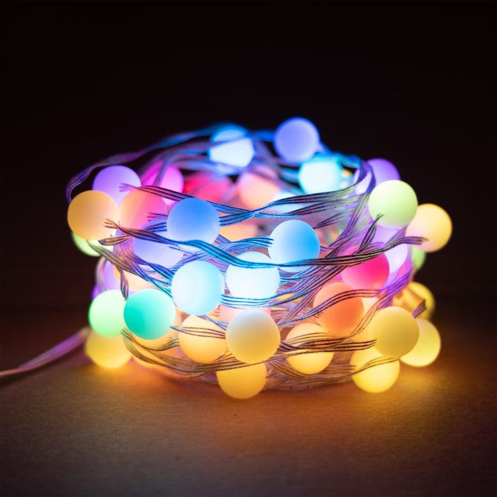 Muvit io Wi-Fi dreamcolor mini balloon RGB string lights 10m…