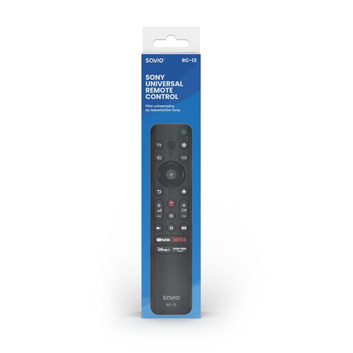 Comando de TV Savio RC-13 compatível com Sony Smart TV…