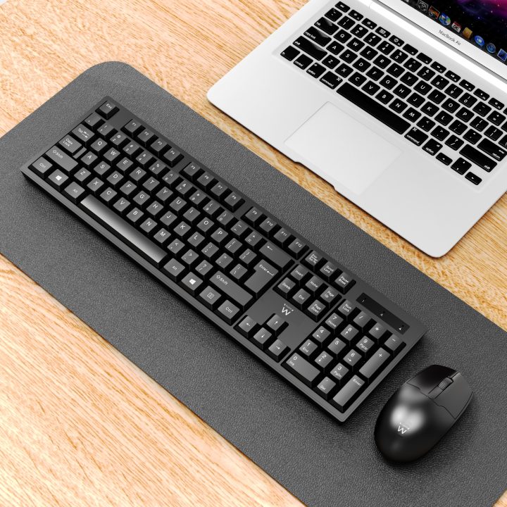 Ewent EW3281 Keyboard Mouse Included Universal RF Wireless QWERTY…