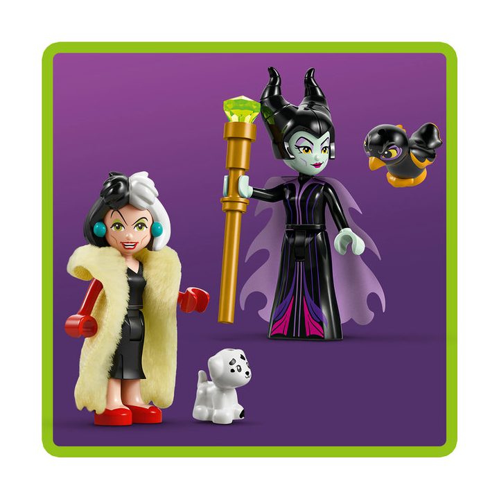 Playmobil Lego Disney Maleficent and Cruella costumes (43262)