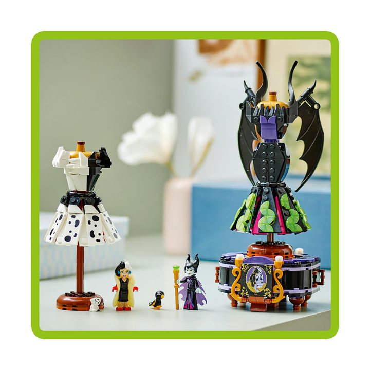 Playmobil Lego Disney Maleficent and Cruella costumes (43262)