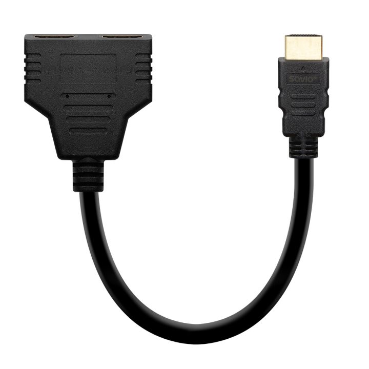 HDMI (M) to HDMI (F) Adapter Savio AK-77 (SAVAK-77)