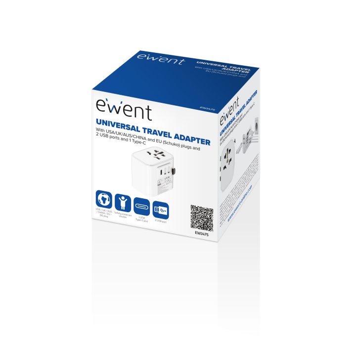 Ewent EW1475 Mobile Device Charger White
