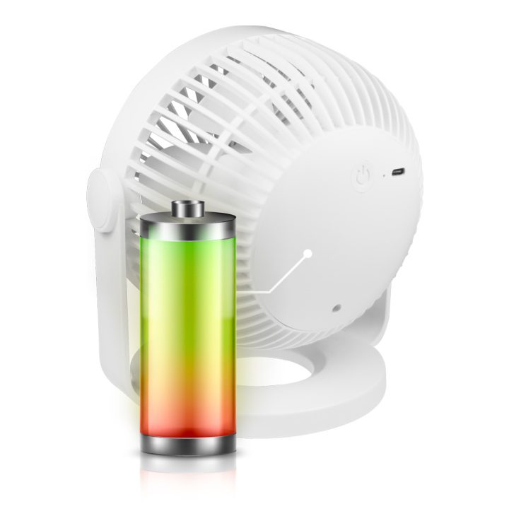 Savio AD-01 USB Desktop Fan White (SAVAD-01 WHITE)