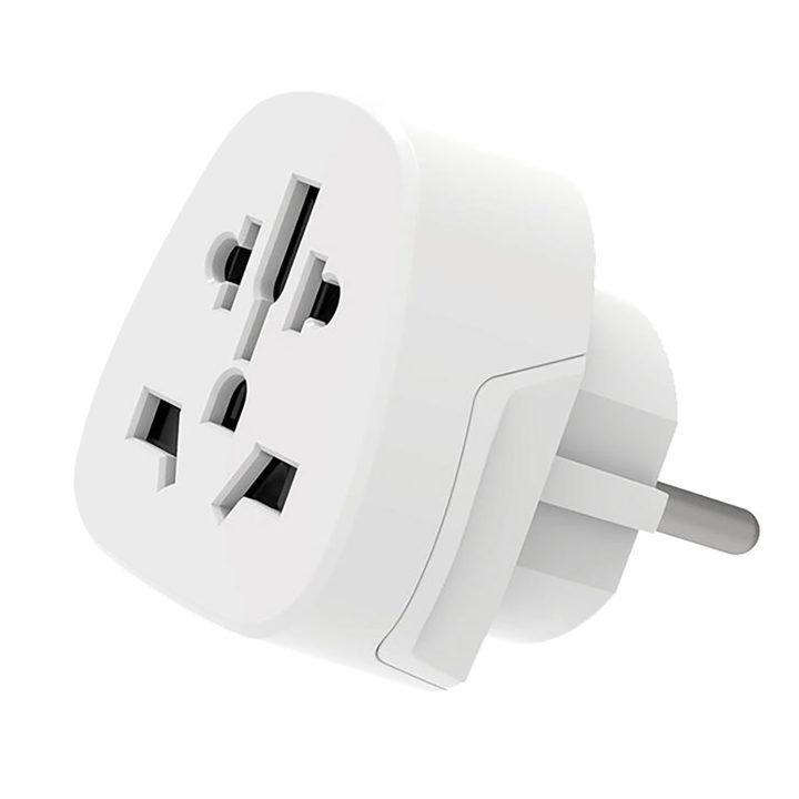 Ewent EW1480 Universal Electrical Plug Adapter White