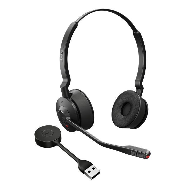 Jabra Engage 55 SE Wireless Over-Ear Headset Office/Call Center Black