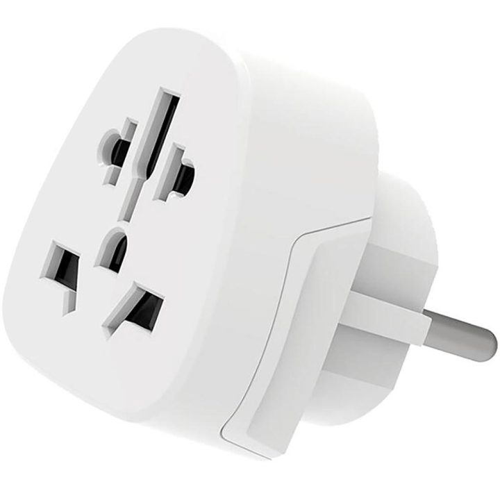 Ewent EW1480 Universal Electrical Plug Adapter White
