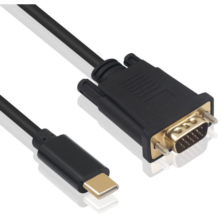 Ewent EC1052 Video Cable Adapter 1.8 m USB Type-C VGA (D-Sub)