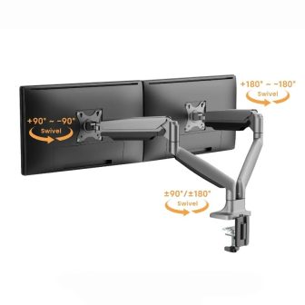 Ewent EW1528 35" Desktop Monitor Stand Silver