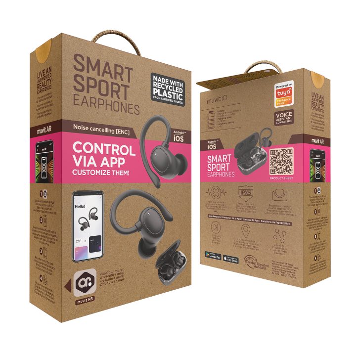 Muvit Io Sport Enc auriculares inalámbricos