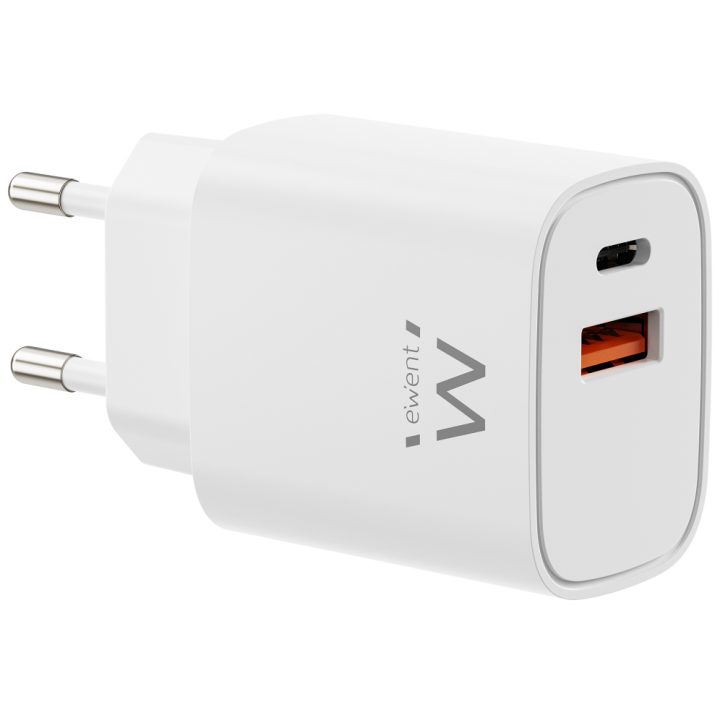 Ewent EW1326 Universal Mobile Device Charger White AC Fast Charging…