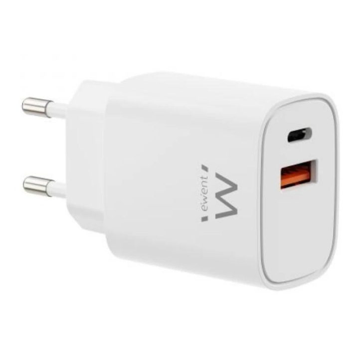 Ewent EW1326 Universal Mobile Device Charger White AC Fast Charging…